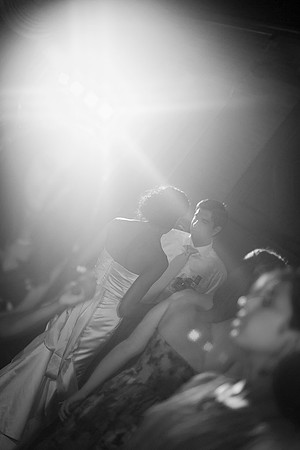 Wedding ceremony at Linden Place, Bristol. Rhode Island.
