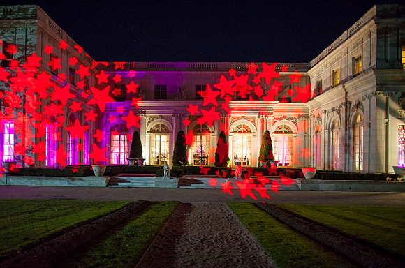 Rose Cliff Mansion Wedding Reception, Newport, Rhode Island