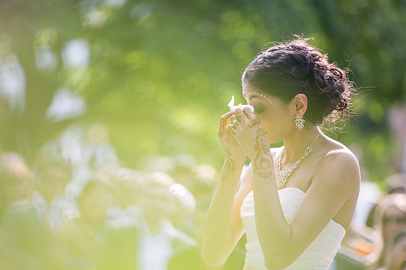 Wedding ceremony at Linden Place, Bristol. Rhode Island.